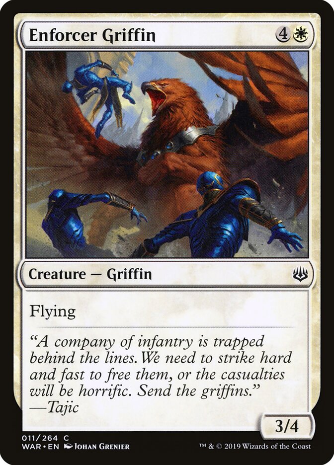 Enforcer Griffin card front