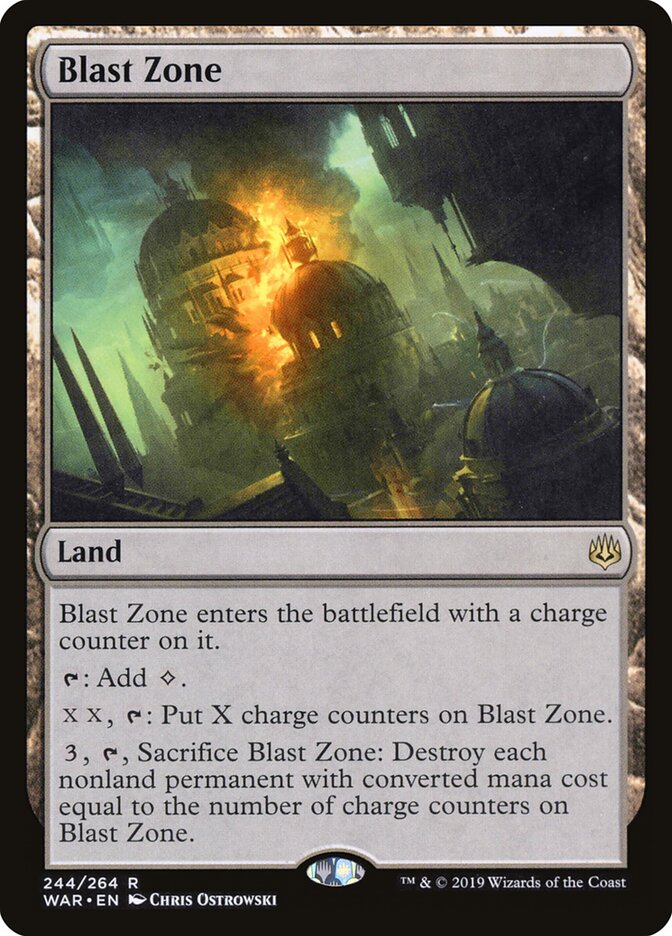 Blast Zone card front