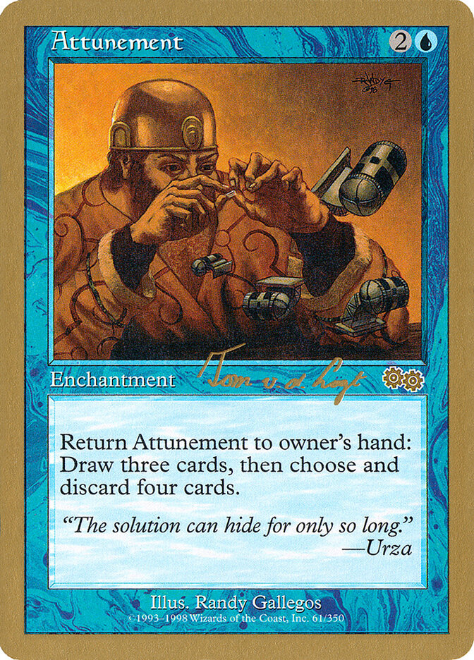 Attunement card front