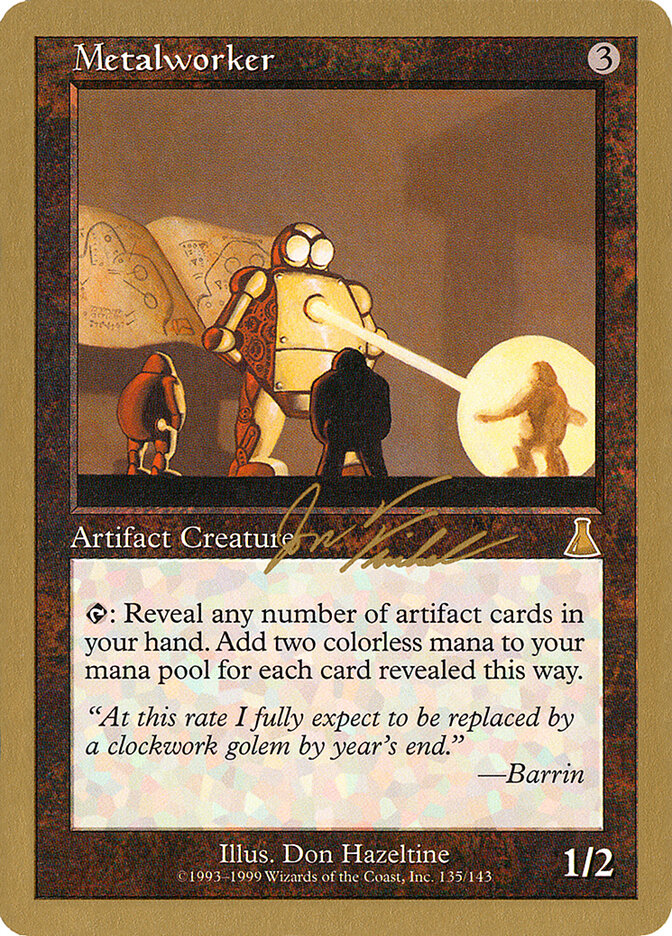 Metalworker card front