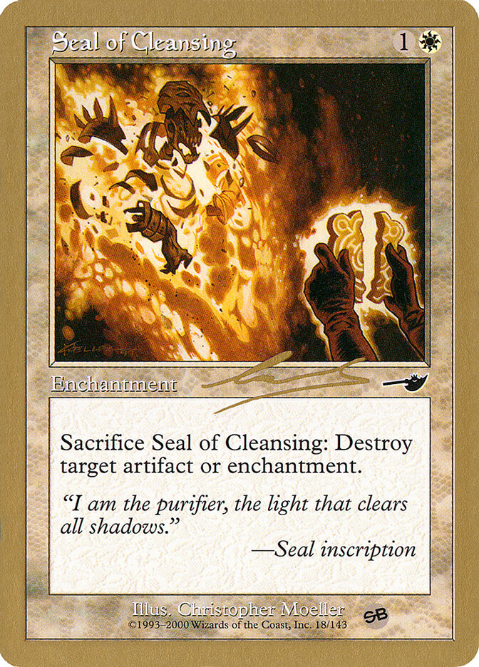 Seal of Cleansing card front