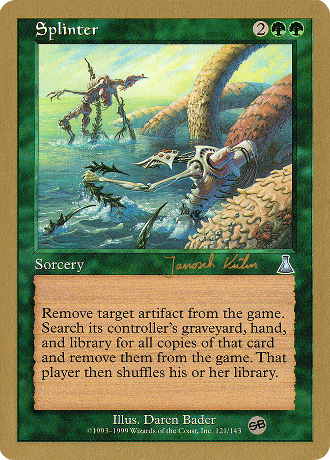 Splinter card front