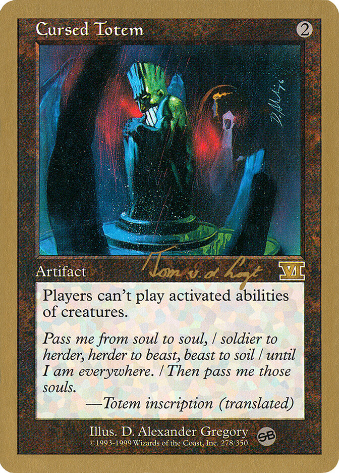 Cursed Totem card front