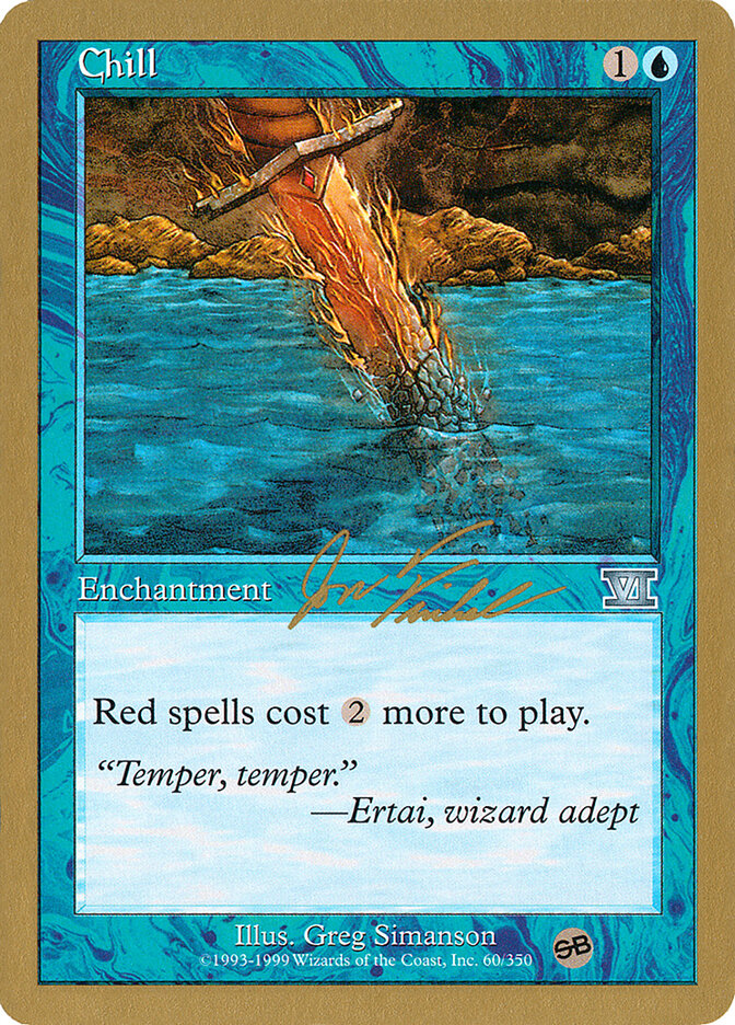 Chill card front