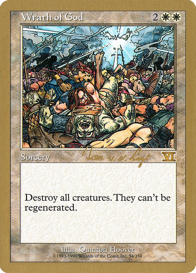 Wrath of God card front