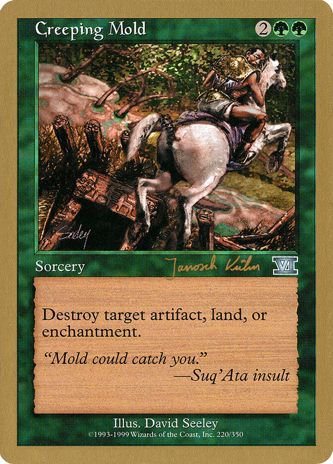 Creeping Mold card front