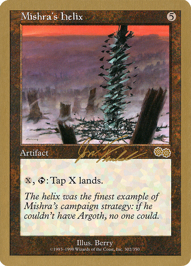 Mishra's Helix card front