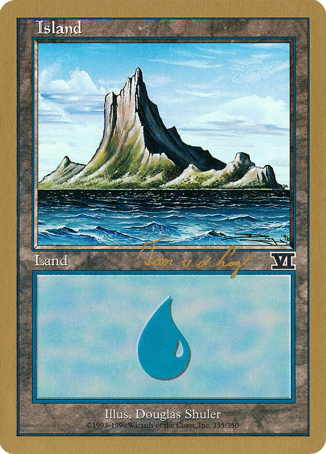 Island card front