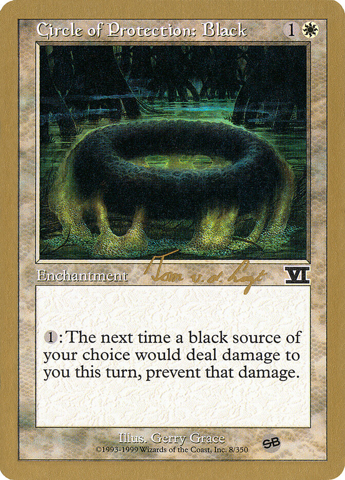 Circle of Protection: Black card front