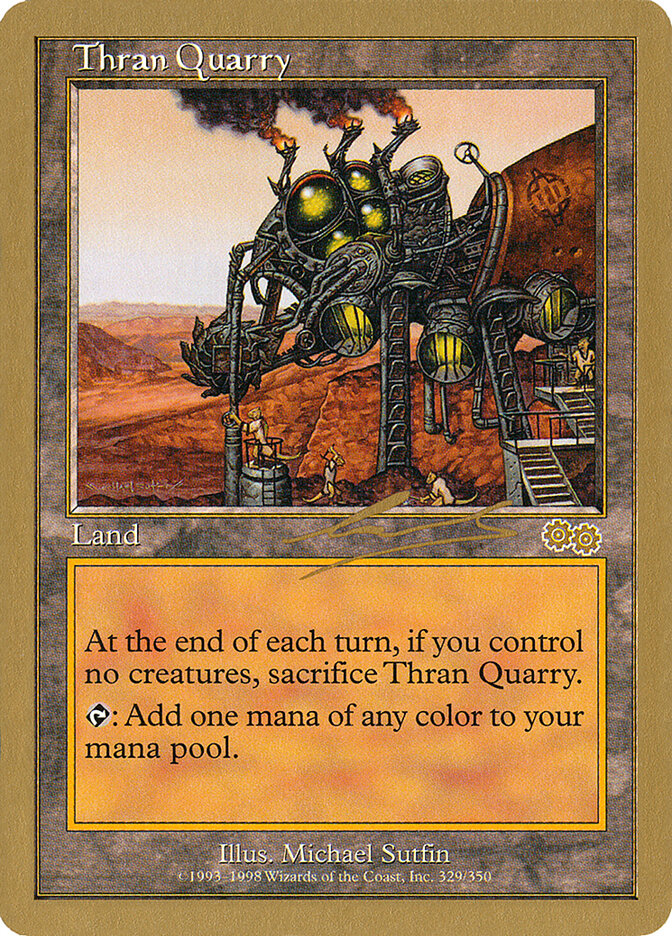 Thran Quarry card front