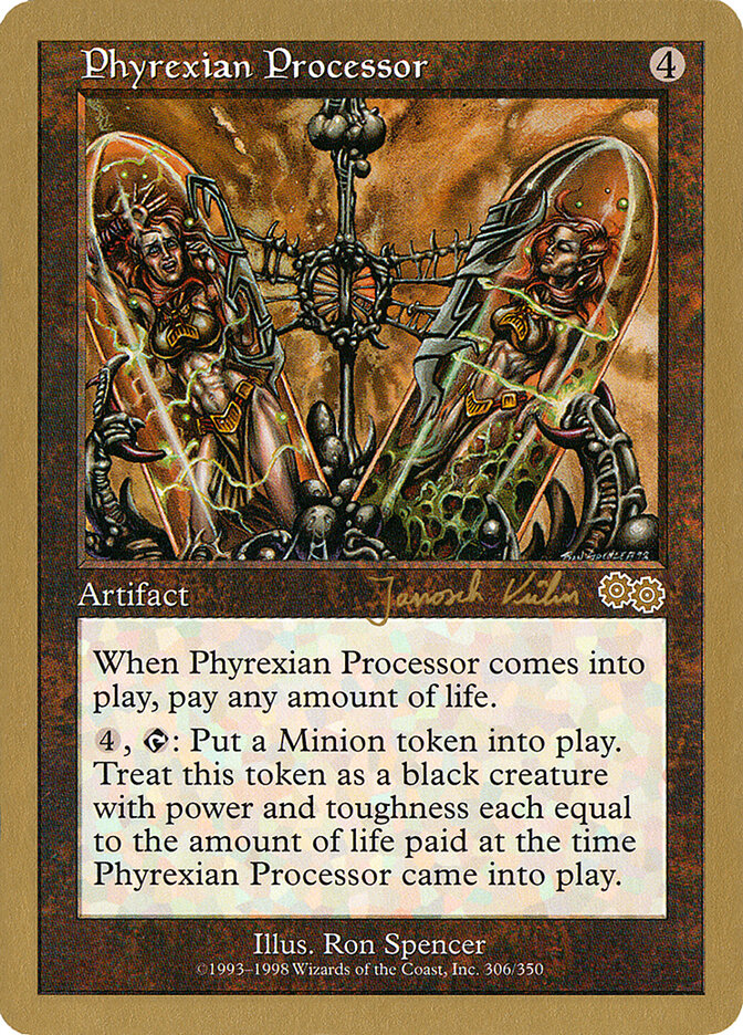 Phyrexian Processor card front