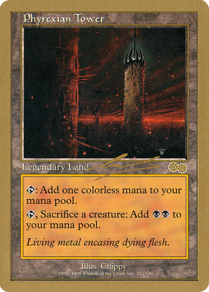 Phyrexian Tower card front