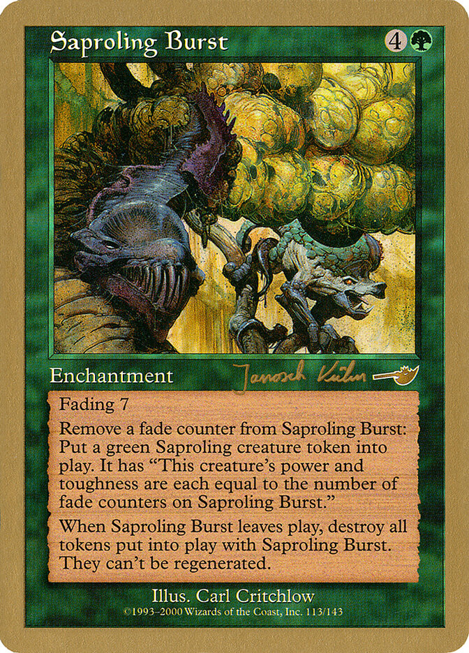 Saproling Burst card front