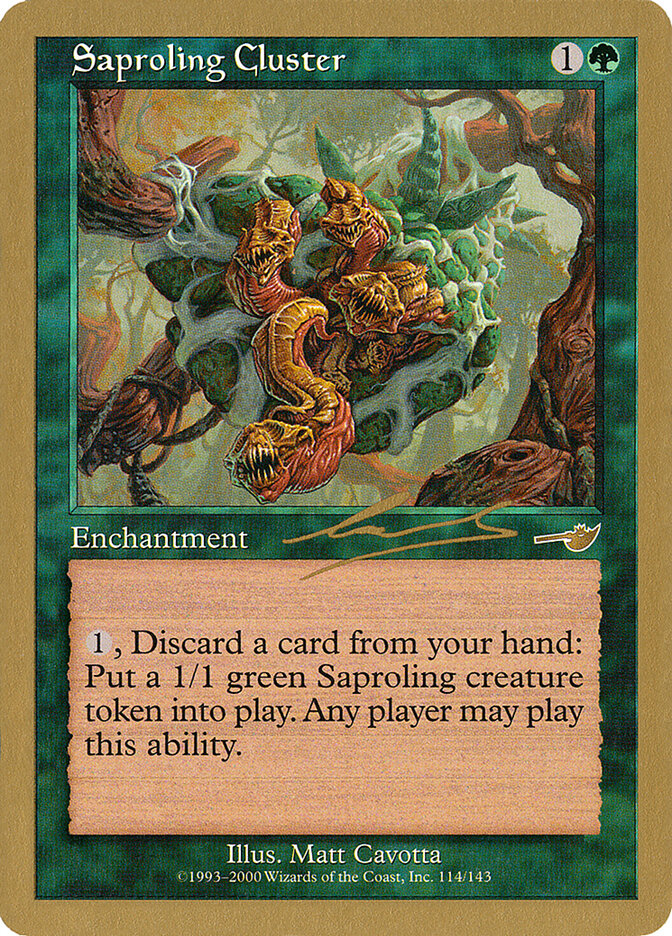 Saproling Cluster card front