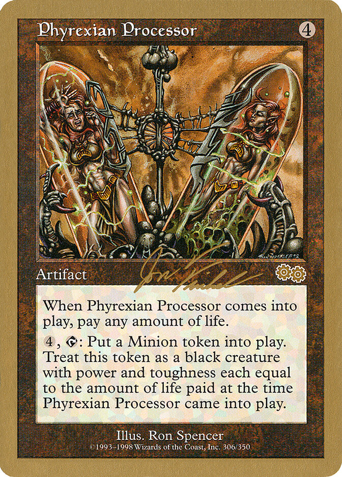 Phyrexian Processor card front