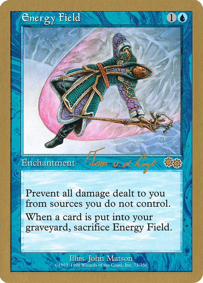 Energy Field card front