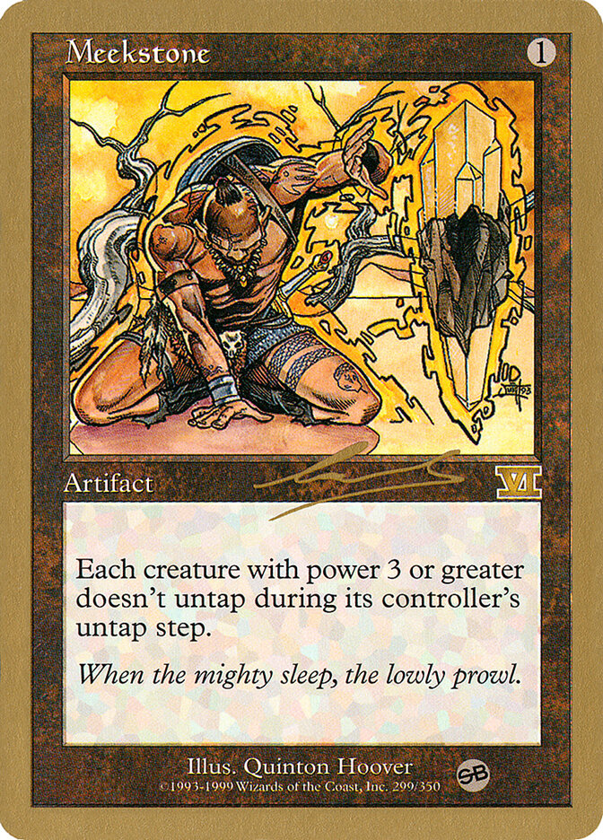 Meekstone card front