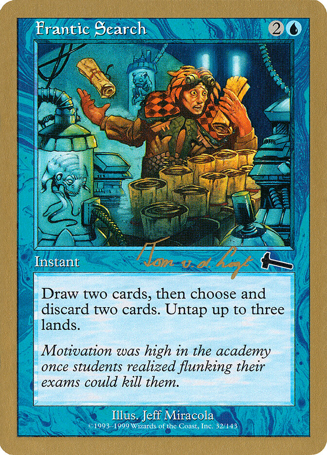 Frantic Search card front