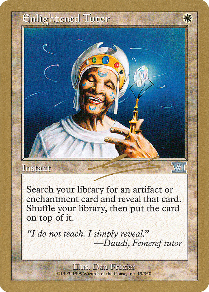 Enlightened Tutor card front