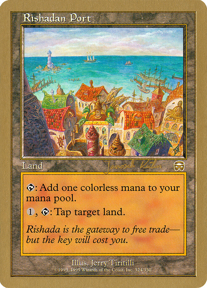 Rishadan Port card front