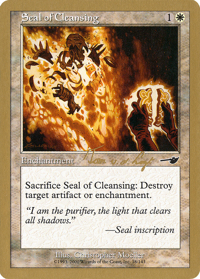 Seal of Cleansing card front
