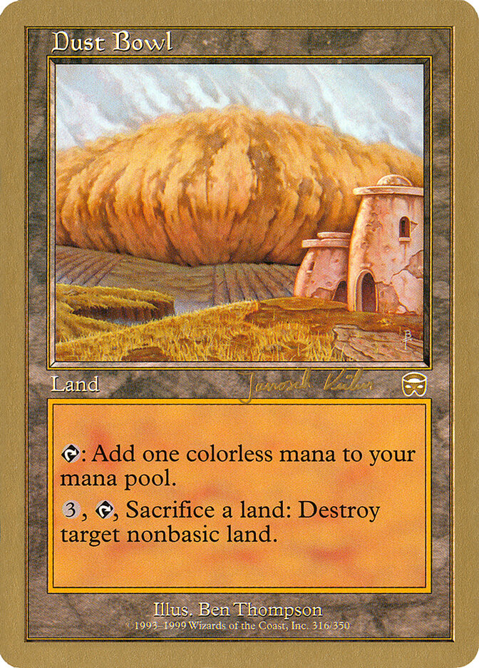 Dust Bowl card front