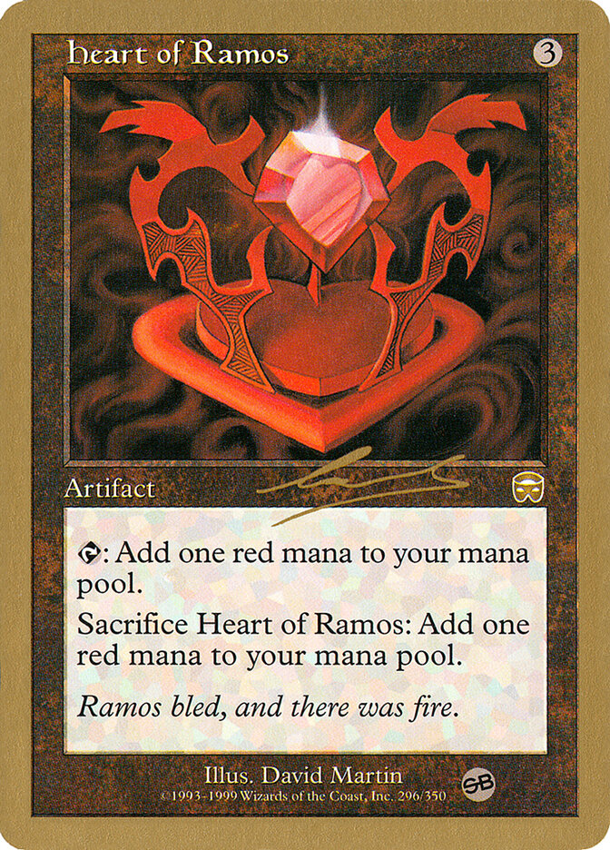 Heart of Ramos card front
