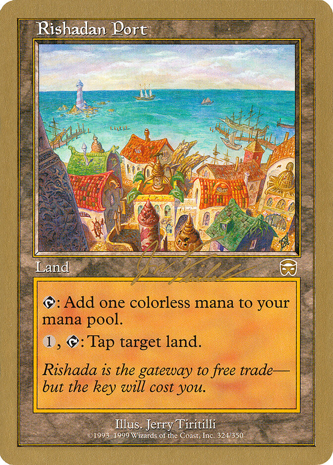 Rishadan Port card front