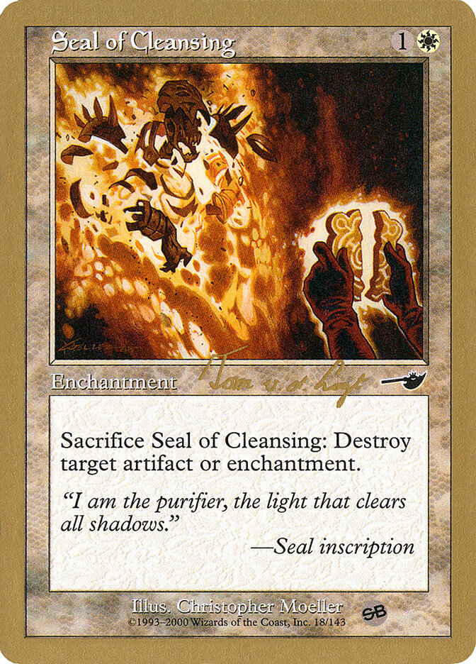 Seal of Cleansing card front