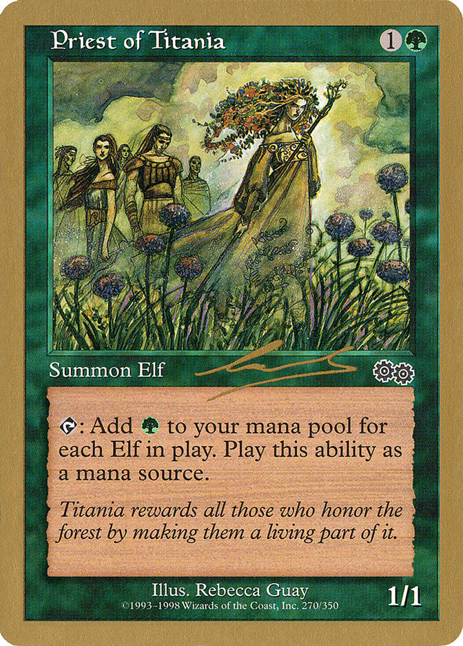Priest of Titania card front