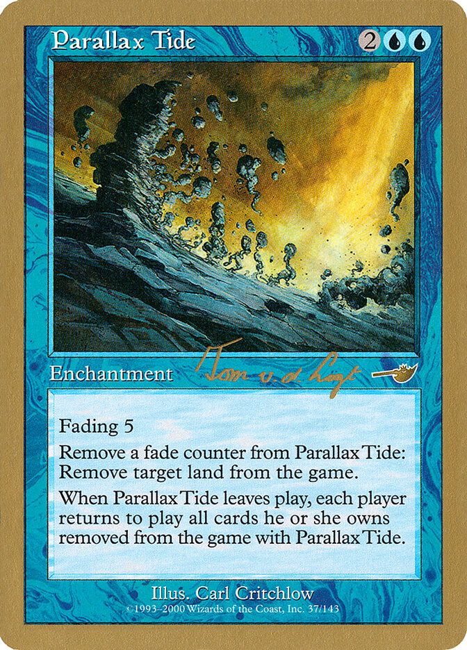 Parallax Tide card front