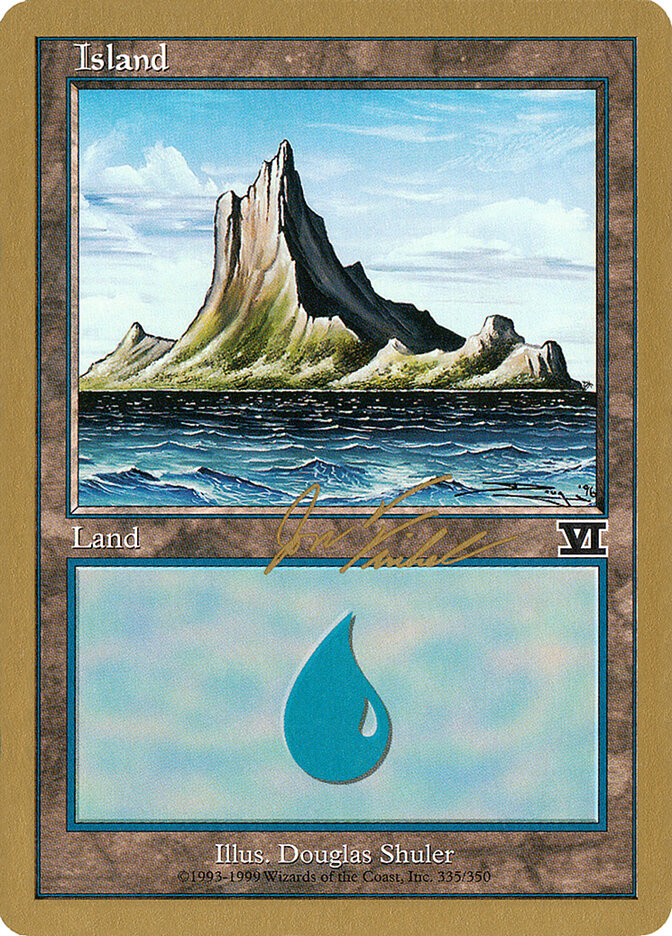 Island card front