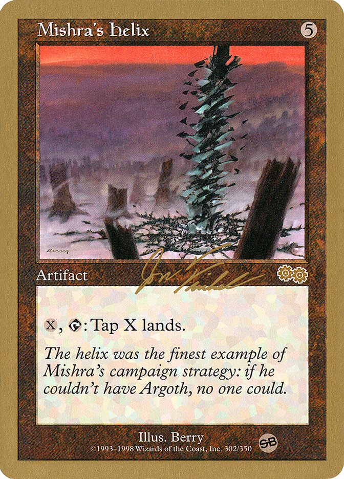 Mishra's Helix card front
