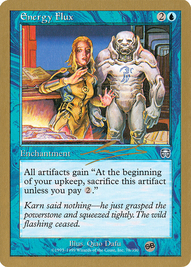 Energy Flux card front
