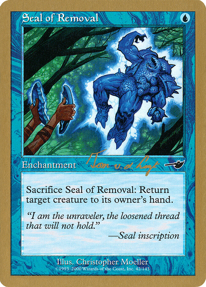 Seal of Removal card front
