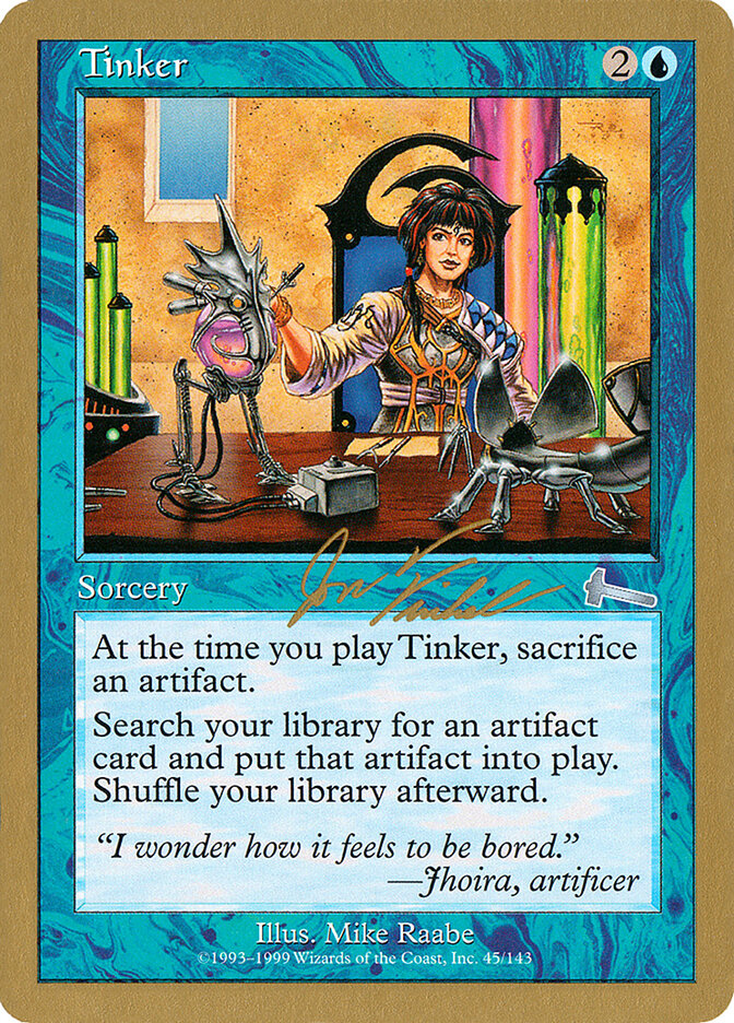 Tinker card front