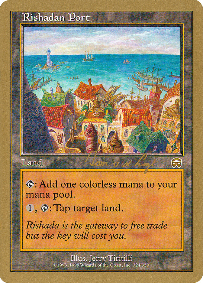 Rishadan Port card front