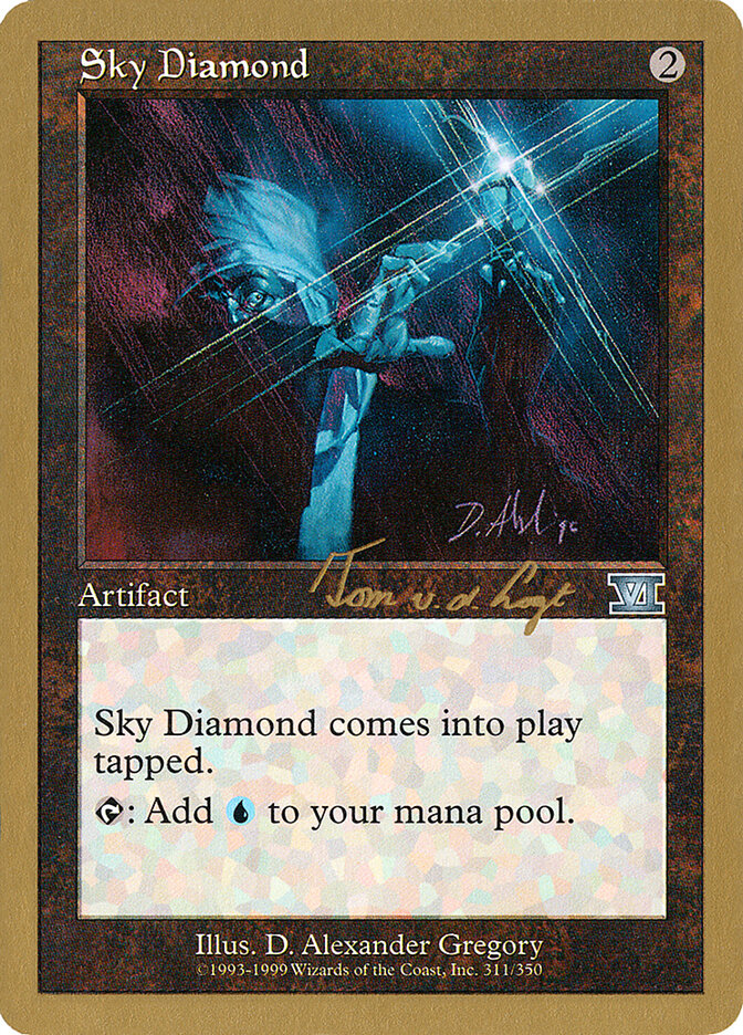Sky Diamond card front