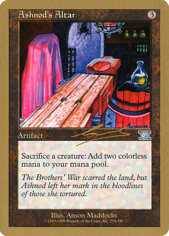Ashnod's Altar card front