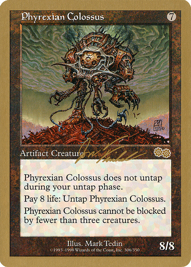 Phyrexian Colossus card front