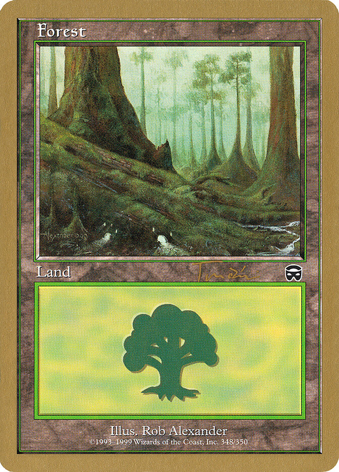 Forest card front
