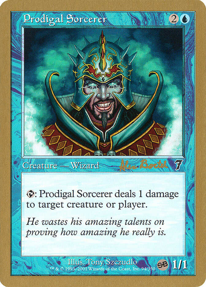 Prodigal Sorcerer card front