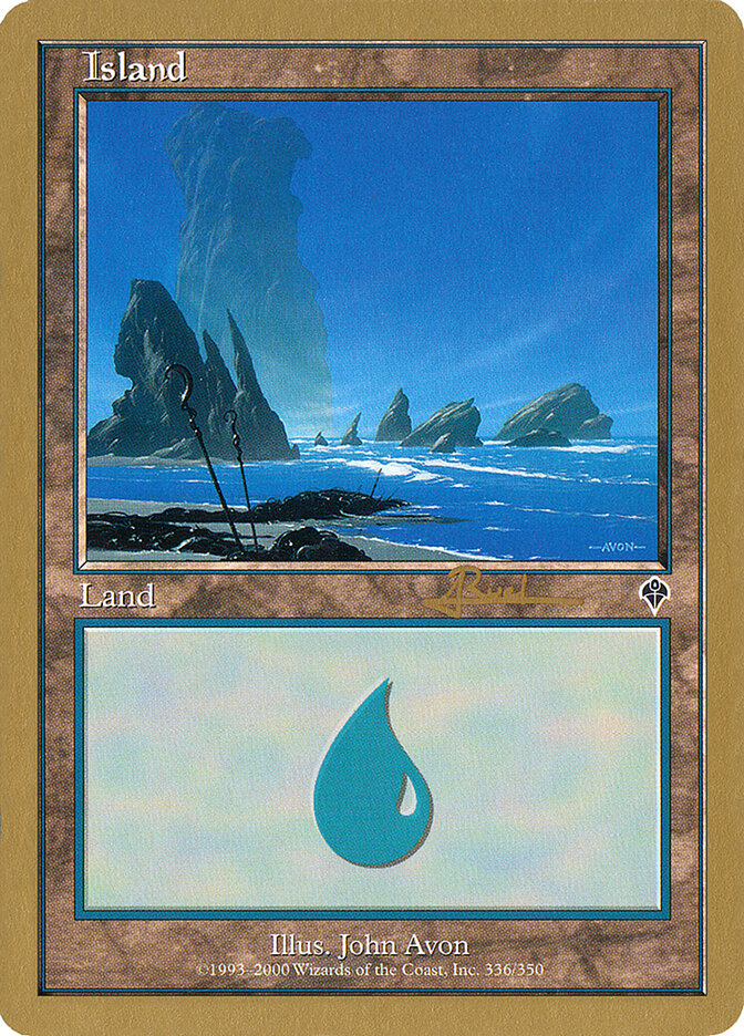 Island card front