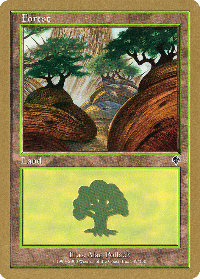 Forest card front