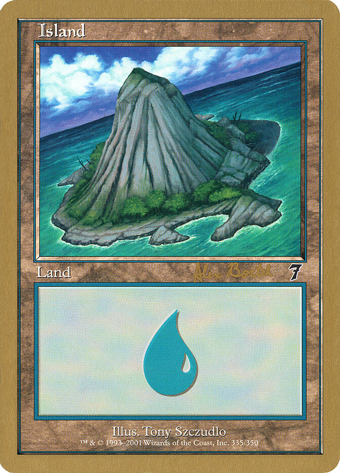 Island card front