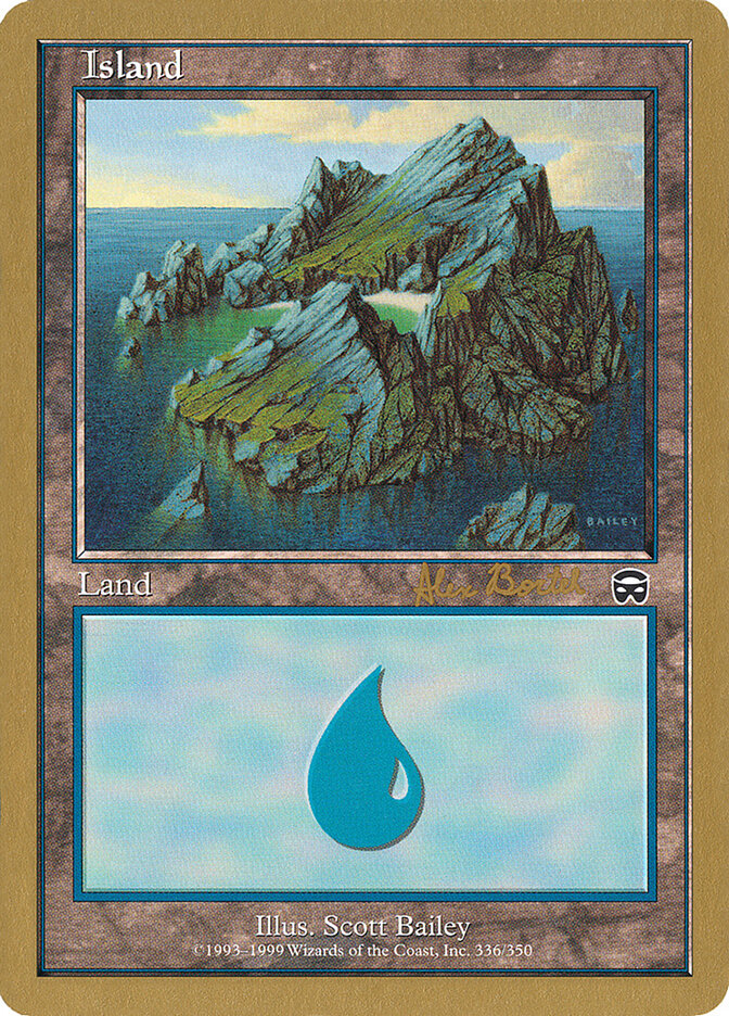 Island card front