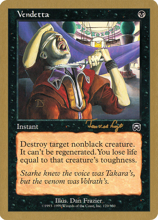 Vendetta card front