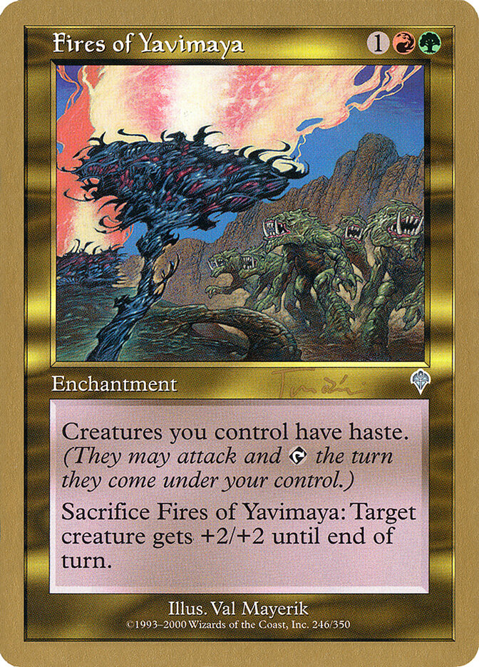 Fires of Yavimaya card front