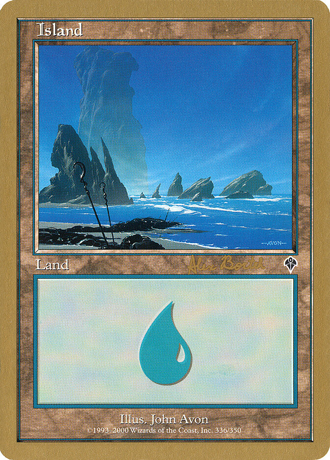 Island card front