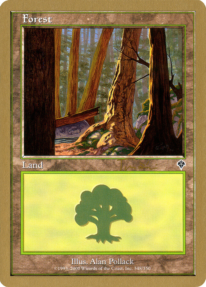 Forest card front